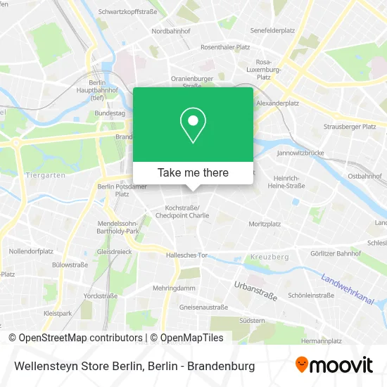 Wellensteyn Store Berlin map