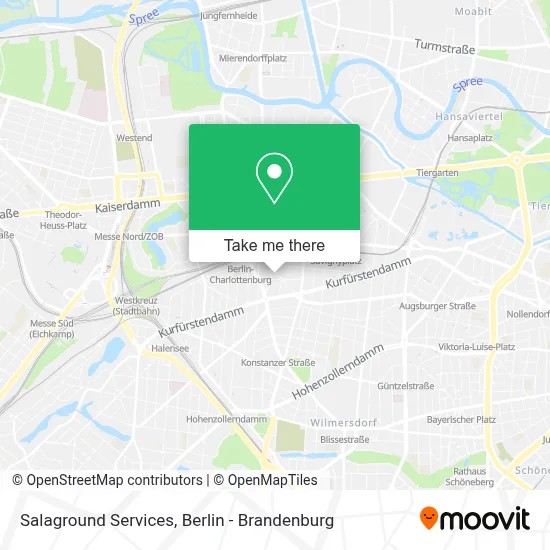 Salaground Services map