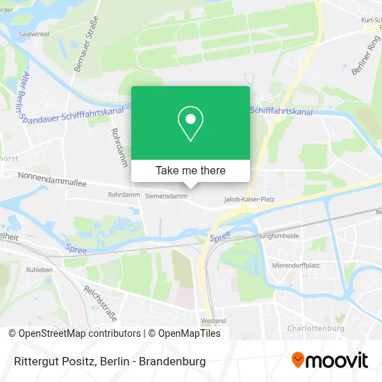 Rittergut Positz map