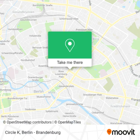 Circle K map