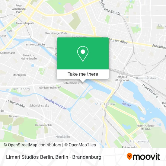 Limeri Studios Berlin map