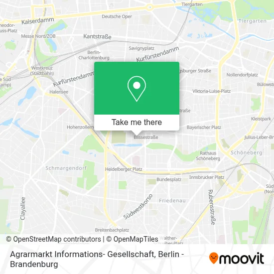 Agrarmarkt Informations- Gesellschaft map