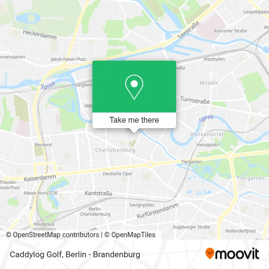 Caddylog Golf map