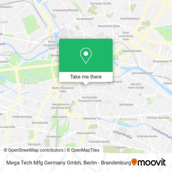 Mega Tech Mfg Germany Gmbh map