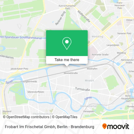 Frobart Im Frischetal Gmbh map