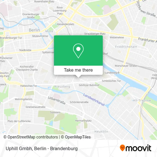 Uphill Gmbh map