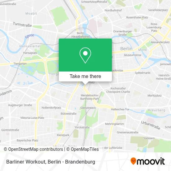 Barliner Workout map
