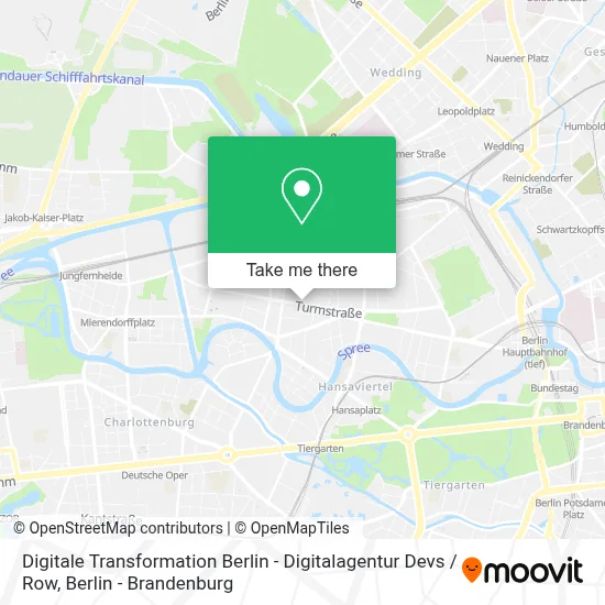 Digitale Transformation Berlin - Digitalagentur Devs / Row map