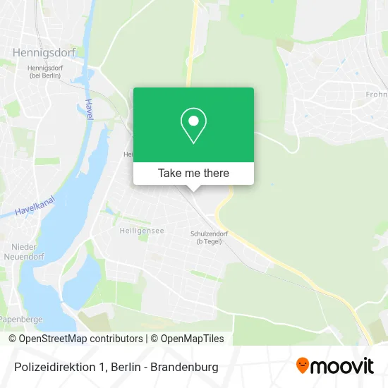 Polizeidirektion 1 map