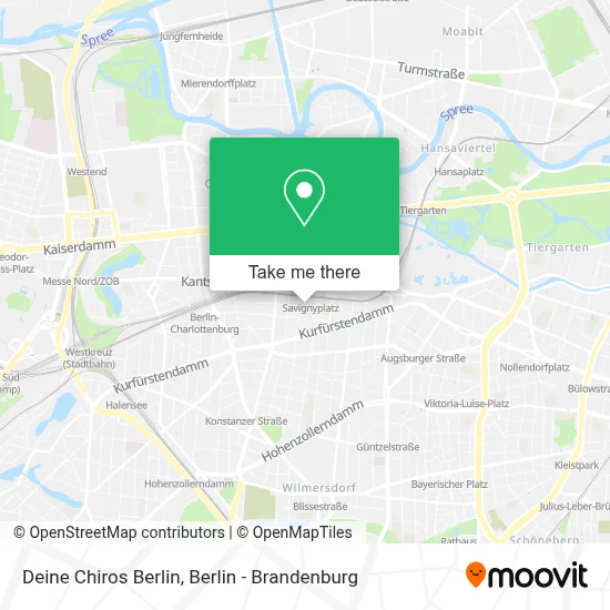 Deine Chiros Berlin map