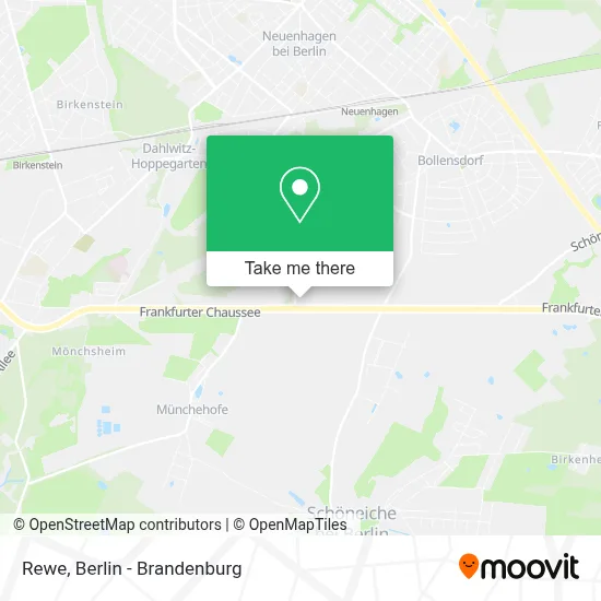 Rewe map