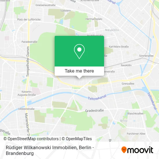 Rüdiger Wilkanowski Immobilien map