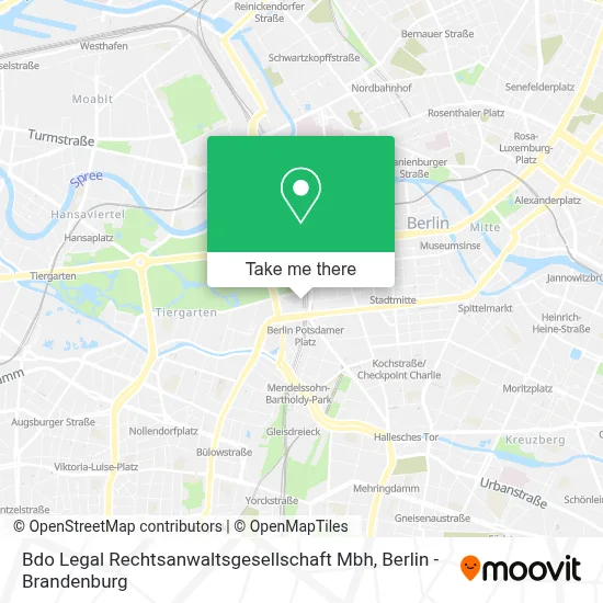Bdo Legal Rechtsanwaltsgesellschaft Mbh map
