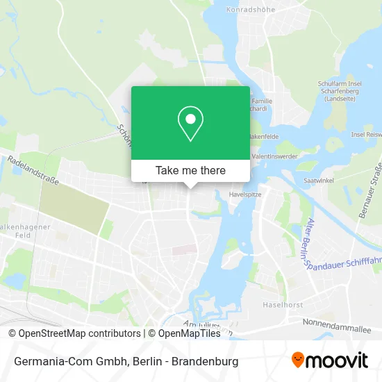 Germania-Com Gmbh map