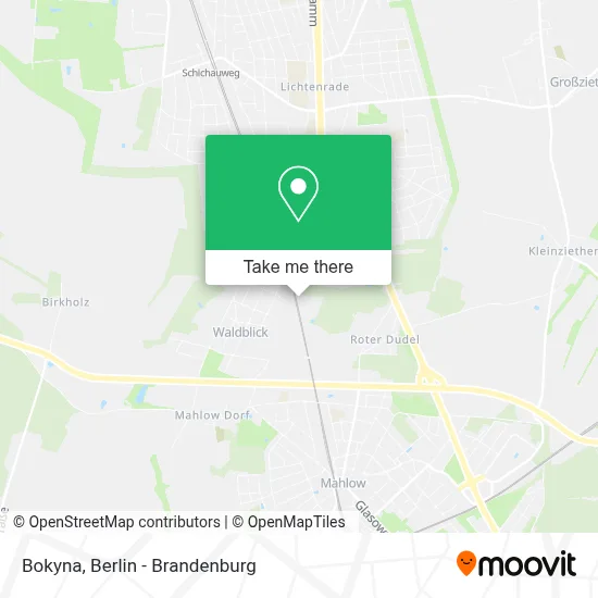 Bokyna map