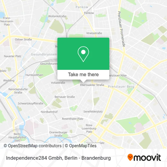 Independence284 Gmbh map