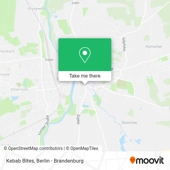 Kebab Bites map