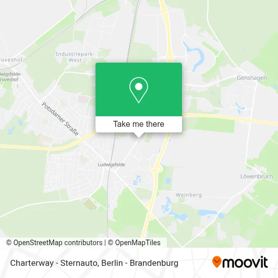 Charterway - Sternauto map