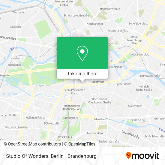 Studio Of Wonders map
