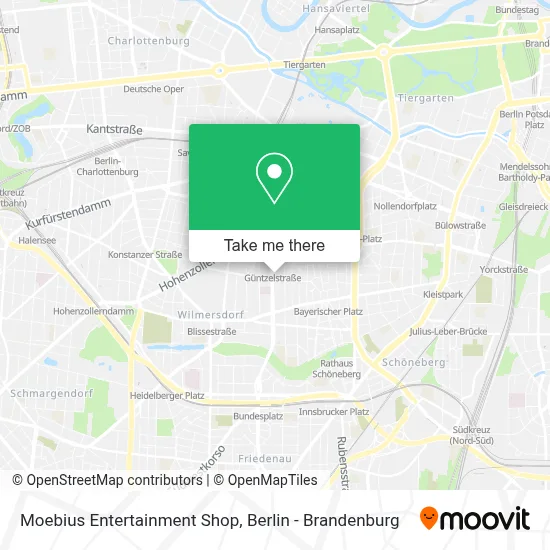 Moebius Entertainment Shop map