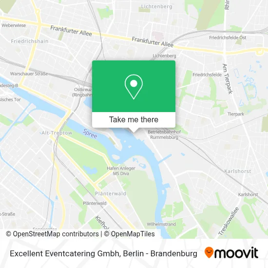 Excellent Eventcatering Gmbh map