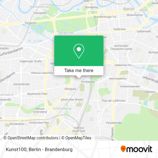 Kunst100 map