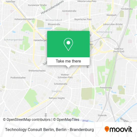 Technology Consult Berlin map
