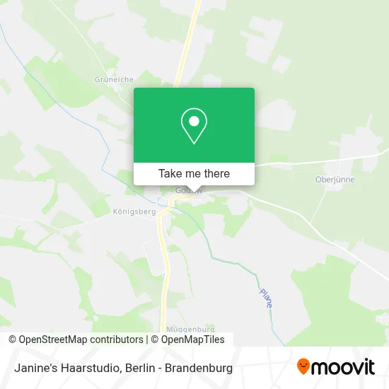 Janine's Haarstudio map
