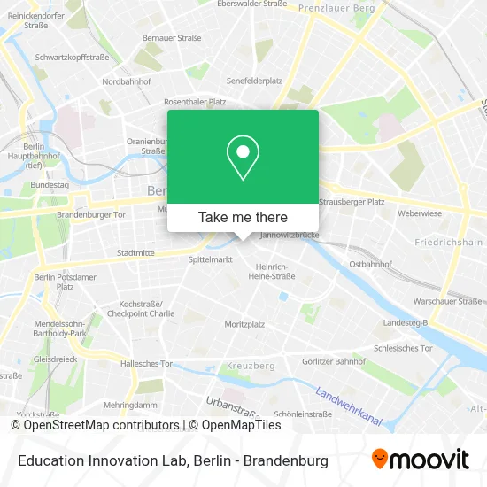 Education Innovation Lab map