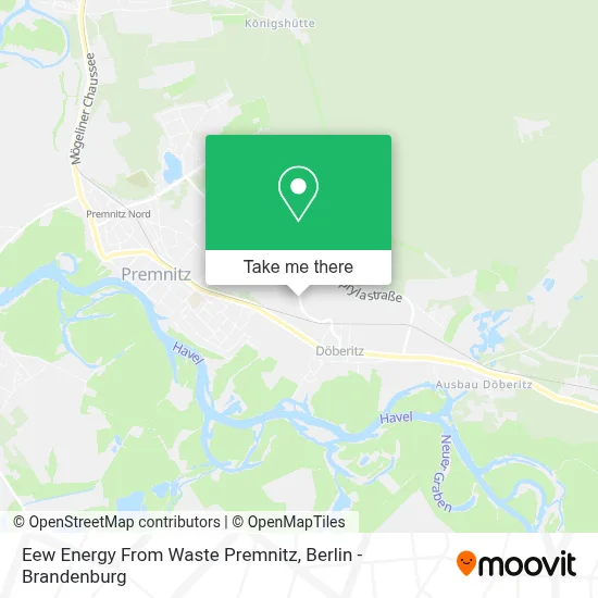 Eew Energy From Waste Premnitz map