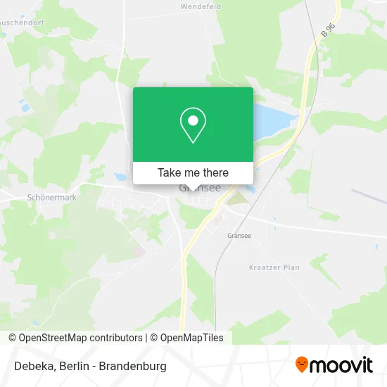 Debeka map