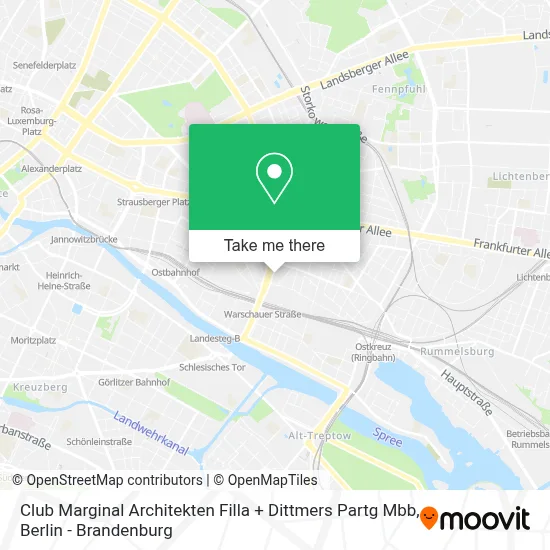 Club Marginal Architekten Filla + Dittmers Partg Mbb map