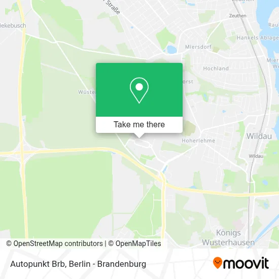 Autopunkt Brb map