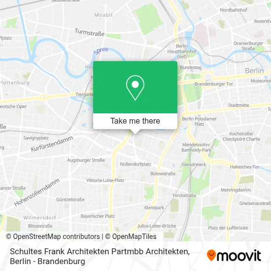 Schultes Frank Architekten Partmbb Architekten map