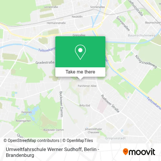 Umweltfahrschule Werner Sudhoff map