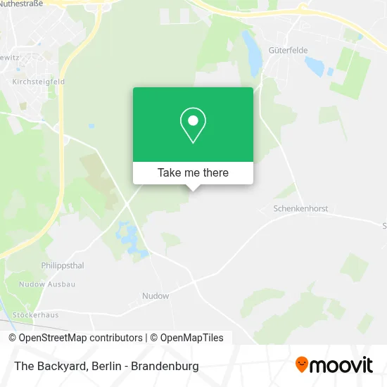 The Backyard map