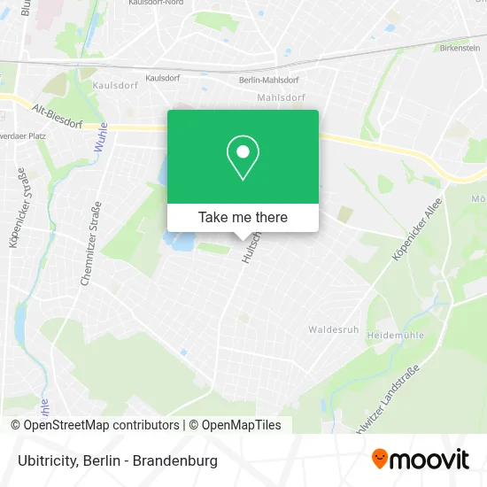 Ubitricity map