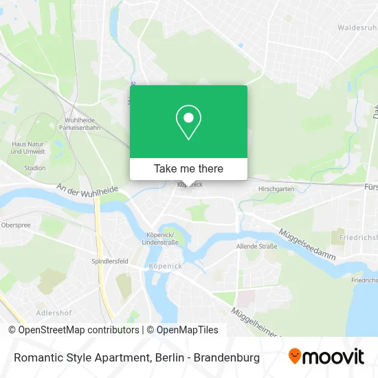 Romantic Style Apartment map