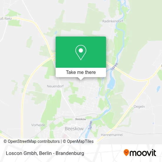 Loscon Gmbh map