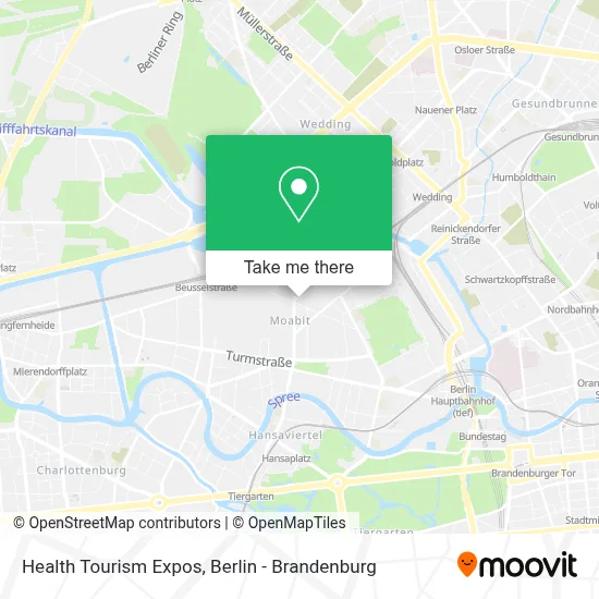 Health Tourism Expos map