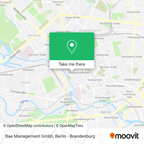 Bae Management Gmbh map