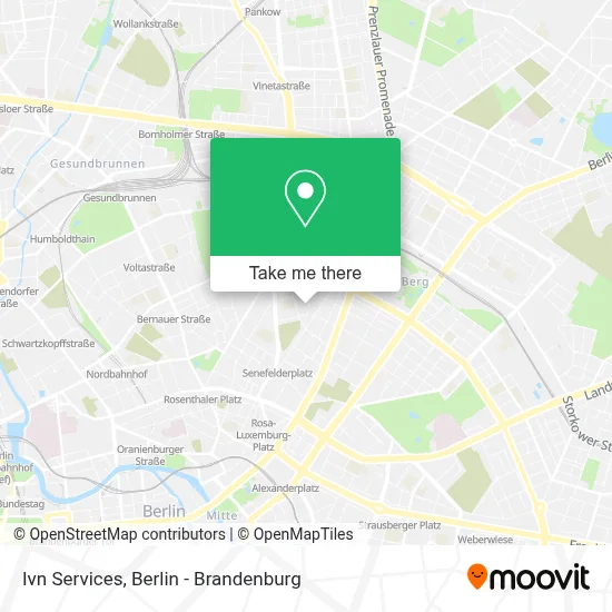 Ivn Services map