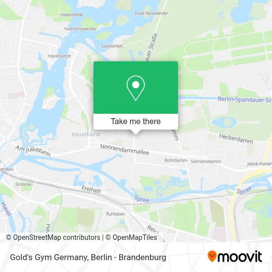 Gold's Gym Germany map