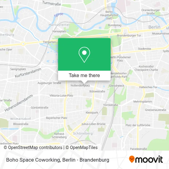 Boho Space Coworking map