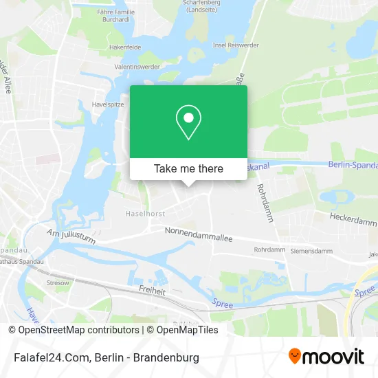 Falafel24.Com map