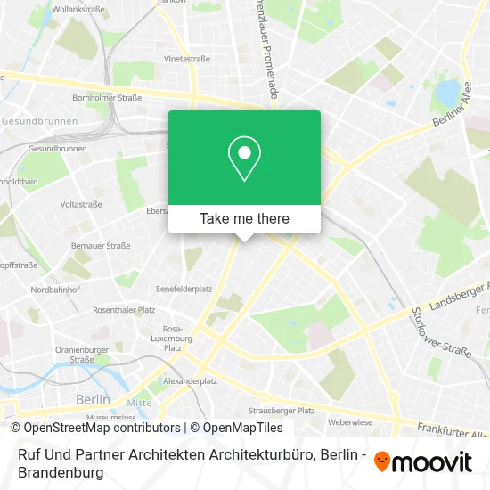 Ruf Und Partner Architekten Architekturbüro map