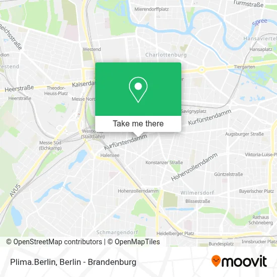 Plima.Berlin map