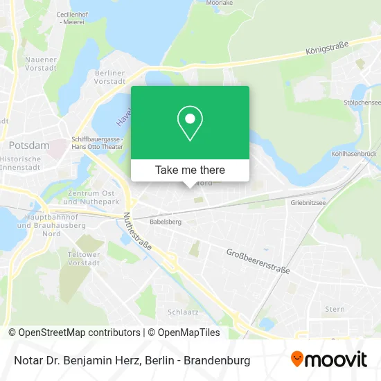 Notar Dr. Benjamin Herz map