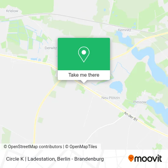 Circle K | Ladestation map