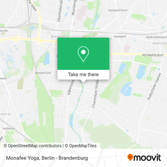 Monafee Yoga map